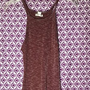 Burgundy sundress